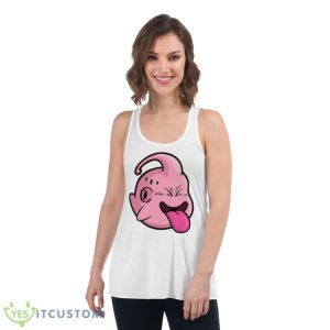 Good Boo Cute Face Majin Buu Dragon Ball Shirt - Women's Flowy Racerback Tank