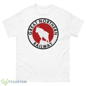 Great Northern Railway Shirt - 500 Men’s Classic Tee Gildan
