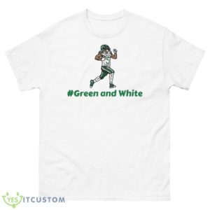 Green And White 2023 Shirt - 500 Men’s Classic Tee Gildan