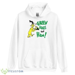 Green Eggs And Ham Reading Day Shirt - Unisex Heavy Blend Hooded Sweatshirt