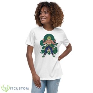 Green Guy Broly Dragon Ball Shirt 9 Green Guy Broly Dragon Ball Shirt - Women's Relaxed Short Sleeve Jersey Tee