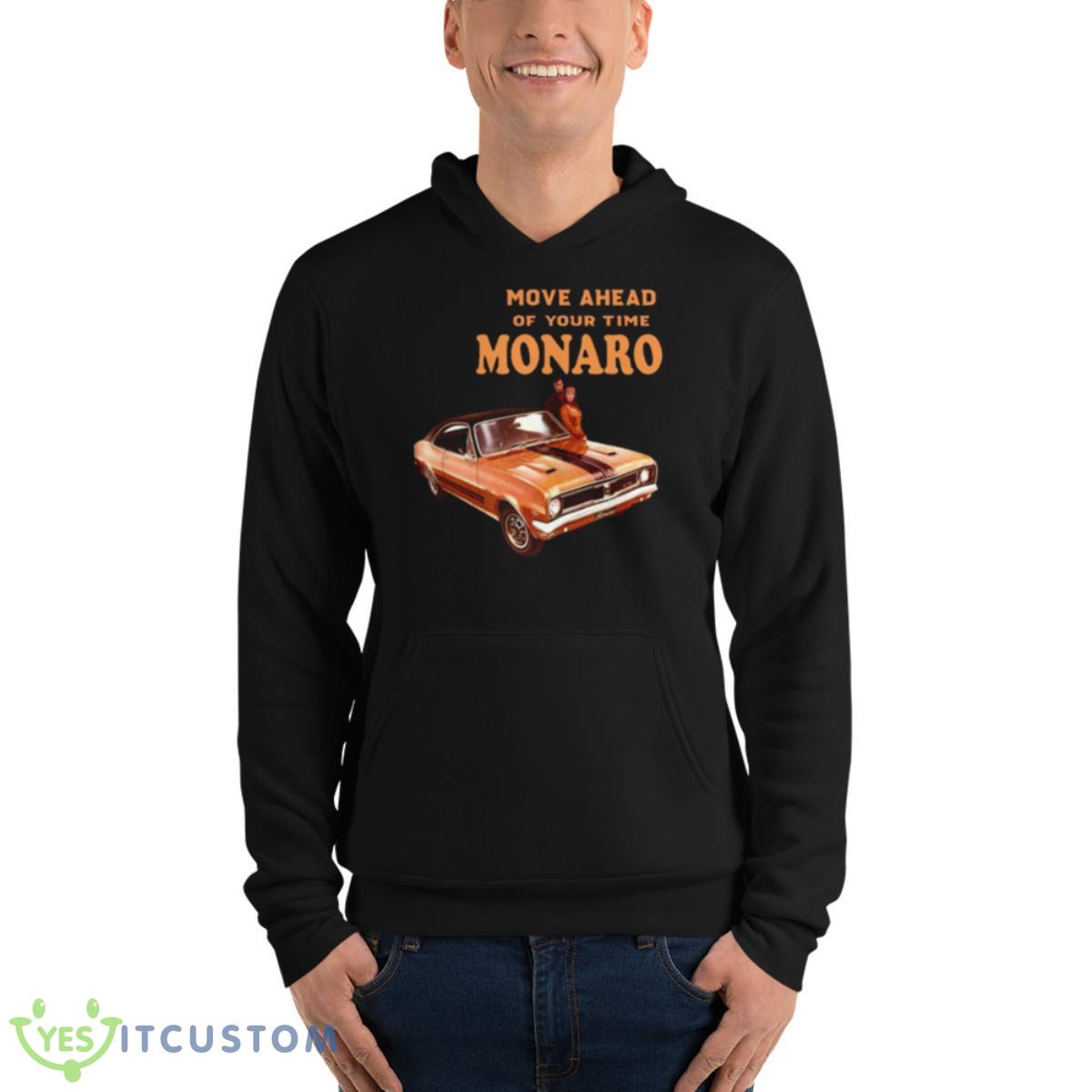 Gts 350 Holden Monaro AdverShirt 4 Gts 350 Holden Monaro AdverShirt - Unisex Fleece Pullover Hoodie