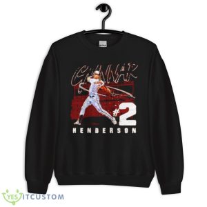 Gunnar Henderson MLBPA Shirt - Unisex Crewneck Sweatshirt