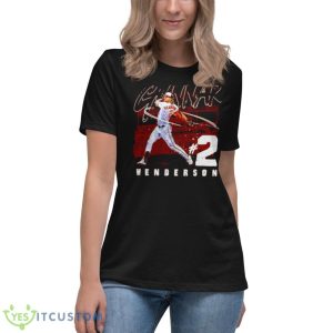 Gunnar Henderson MLBPA Shirt - Women's Relaxed Short Sleeve Jersey Tee
