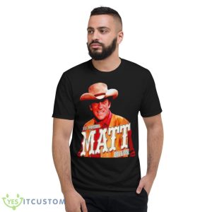 Gunsmoke Us Marshal Matt Dillon Shirt 7 Gunsmoke Us Marshal Matt Dillon Shirt - Short Sleeve T-Shirt