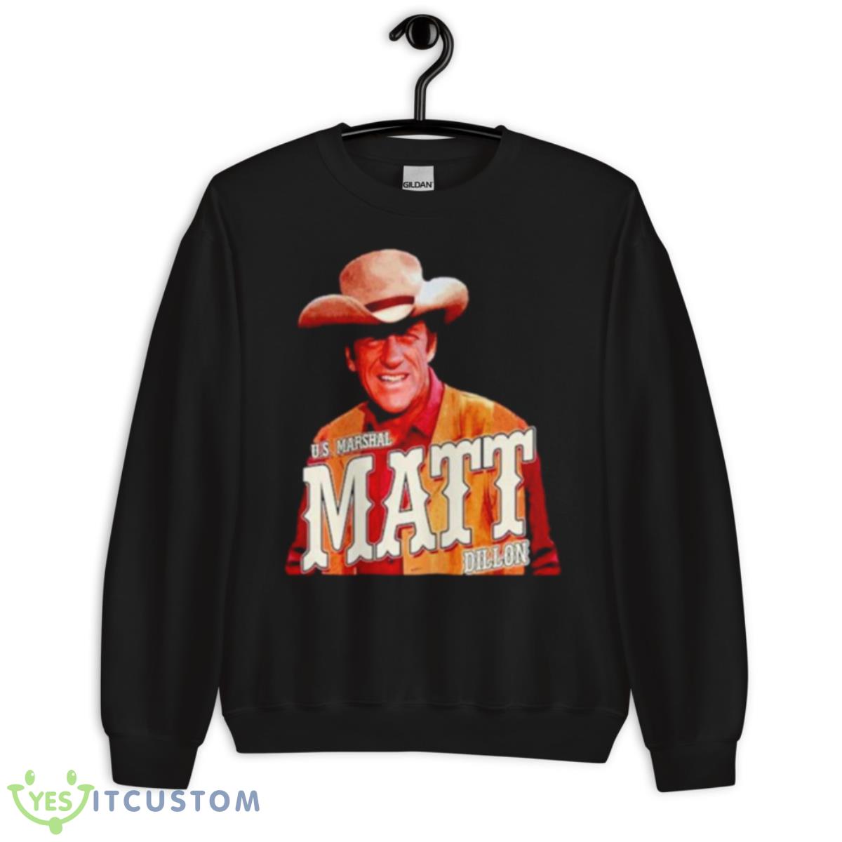 Gunsmoke Us Marshal Matt Dillon Shirt 3 Gunsmoke Us Marshal Matt Dillon Shirt - Unisex Crewneck Sweatshirt