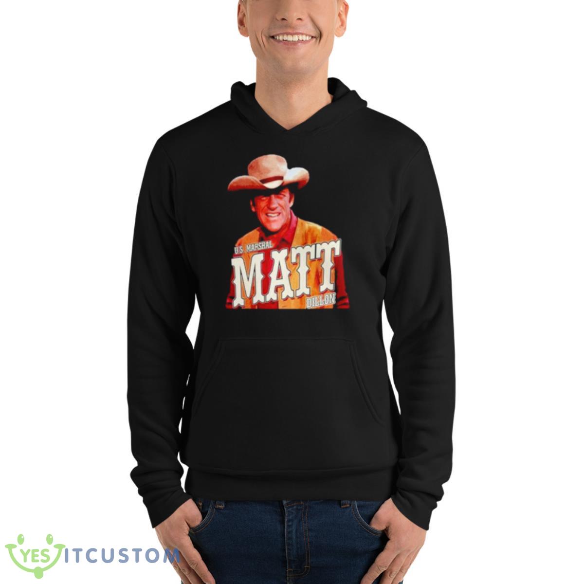 Gunsmoke Us Marshal Matt Dillon Shirt 13 Gunsmoke Us Marshal Matt Dillon Shirt - Unisex Fleece Pullover Hoodie