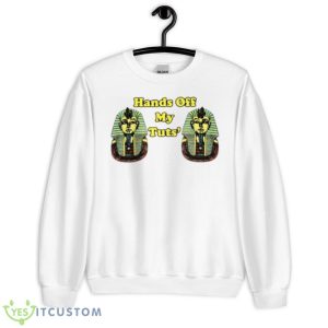 Hand Off My Tuts Shirt - Unisex Heavy Blend Crewneck Sweatshirt