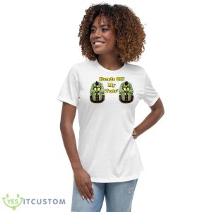 Hand Off My Tuts Shirt - Women's Relaxed Short Sleeve Jersey Tee