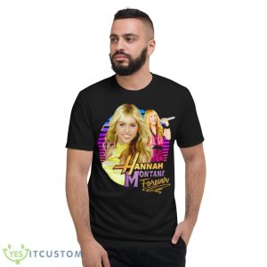 Hannah Montana Still Sitting Quietly Shirt 7 Hannah Montana Still Sitting Quietly Shirt - Short Sleeve T-Shirt