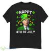 Happy 4th Of July Confused Funny Joe Biden St Patricks Day Shirt Product Photo 1