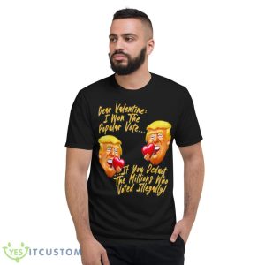 Happy Valentines Day President Donald Trump Cool Trump 2024 Shirt 7 Happy Valentines Day President Donald Trump Cool Trump 2024 Shirt - Short Sleeve T-Shirt