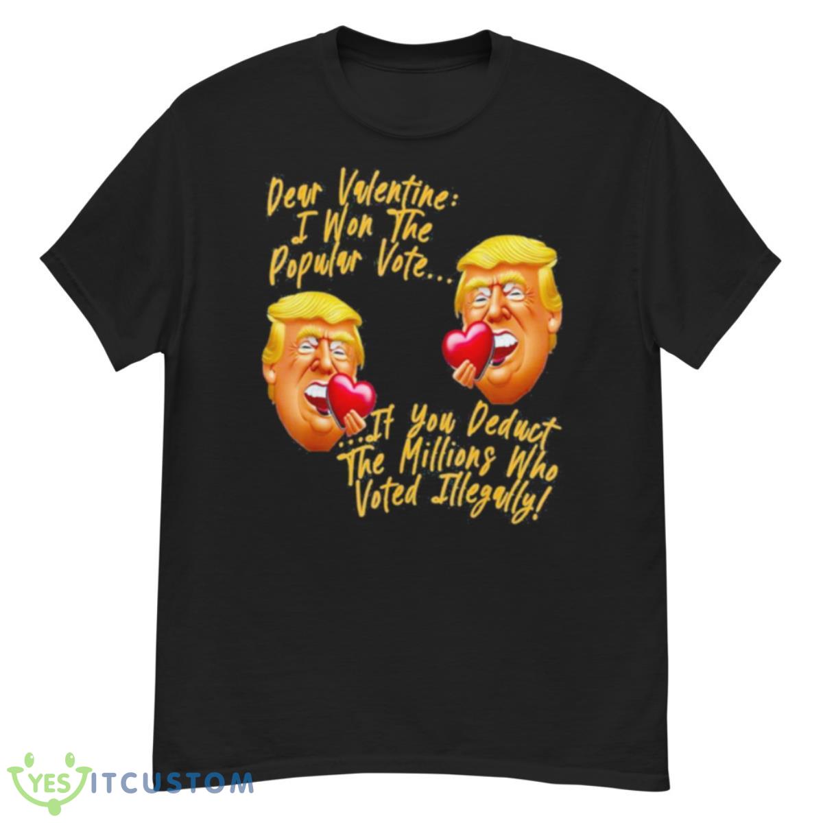 Happy Valentines Day President Donald Trump Cool Trump 2024 Shirt 12 Happy Valentines Day President Donald Trump Cool Trump 2024 Shirt - G500 Men’s Classic T-Shirt