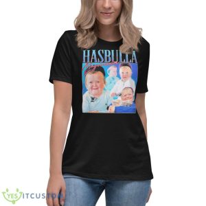 Hasbulla Magomedov Homage Shirt 11 Hasbulla Magomedov Homage Shirt - Women's Relaxed Short Sleeve Jersey Tee