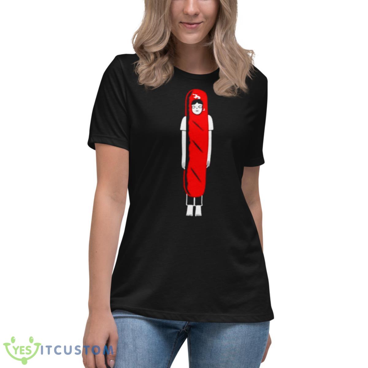 Hatdog Hulyen Shirt 6 Hatdog Hulyen Shirt - Women's Relaxed Short Sleeve Jersey Tee