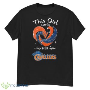 Heart This Girl Loves Her Virginia Cavaliers Shirt - G500 Men’s Classic T-Shirt