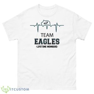Heartbeat Team Eagles Lifetime Members Shirt - 500 Men’s Classic Tee Gildan