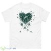 Hearts Michigan State Spartan, Spartan Strong Shirt - 500 Men’s Classic Tee Gildan