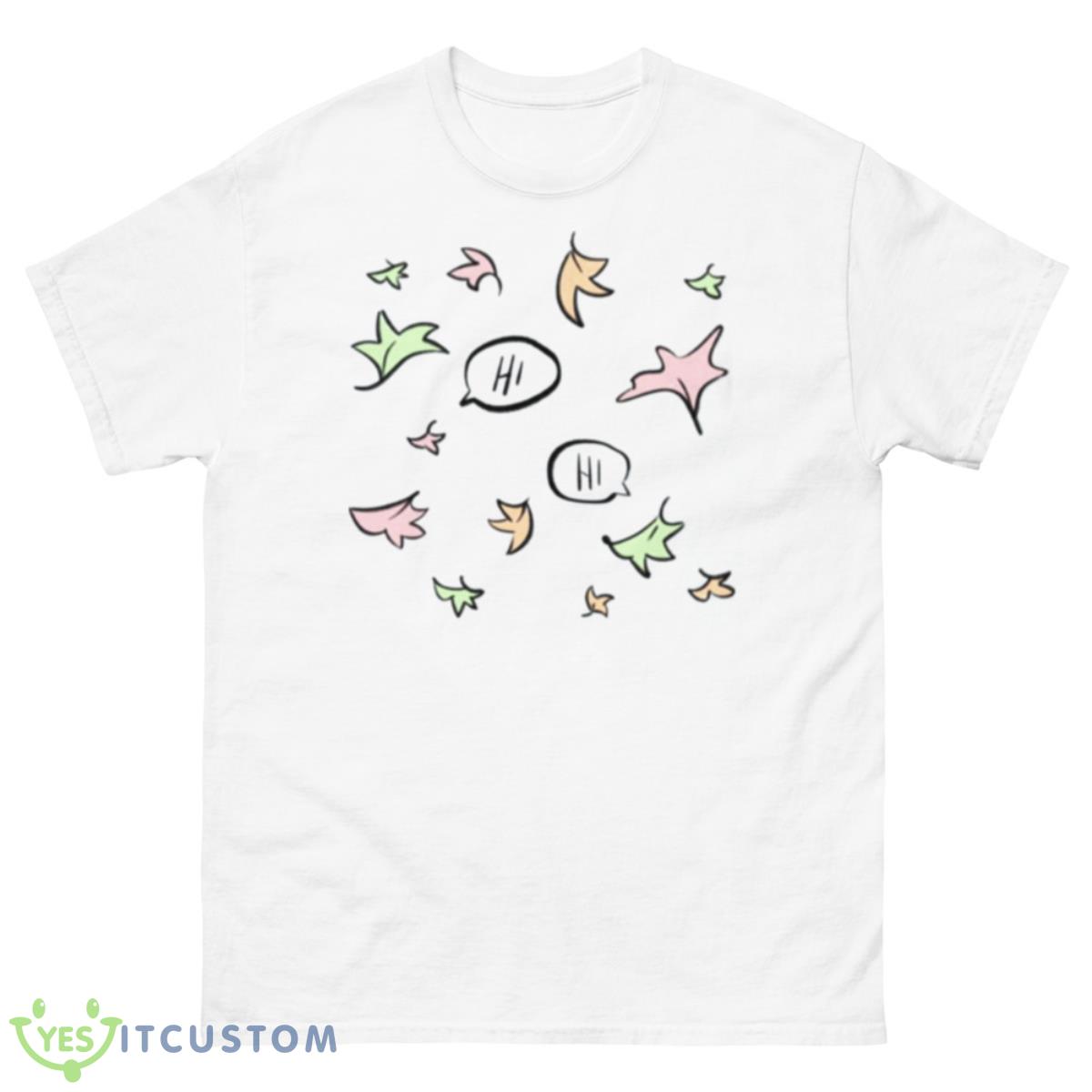 Heartstopper Netflix Nick Charlie Greeting Leaves Shirt 10 Heartstopper Netflix Nick Charlie Greeting Leaves Shirt - 500 Men’s Classic Tee Gildan