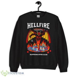 Hellfire Hawkins High Club Shirt 8 Hellfire Hawkins High Club Shirt - Unisex Crewneck Sweatshirt