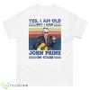 Hello In There John Prine Shirt - 500 Men’s Classic Tee Gildan