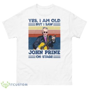 Hello In There John Prine Shirt - 500 Men’s Classic Tee Gildan