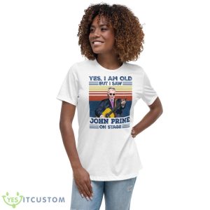 Hello In There John Prine Shirt - Women's Relaxed Short Sleeve Jersey Tee