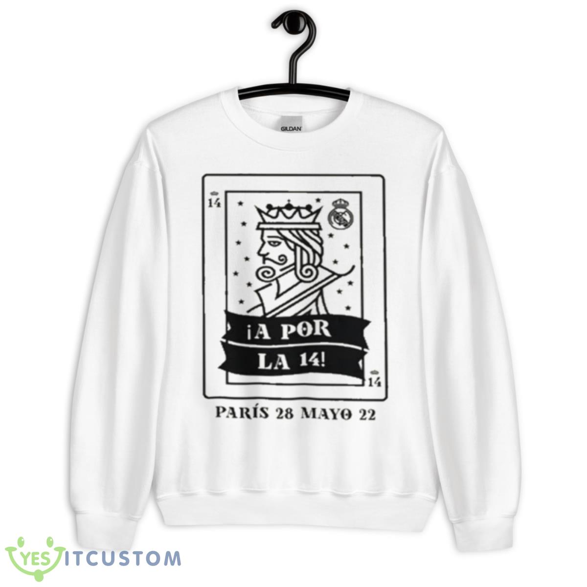 Herren A Por LA 14 Weißes Trendy Shirt 11 Herren A Por LA 14 Weißes Trendy Shirt - Unisex Heavy Blend Crewneck Sweatshirt