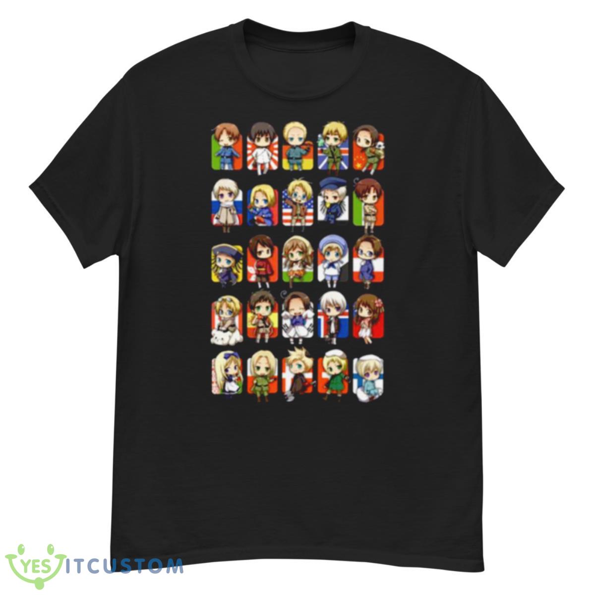 Hetalia Axis Powers Country Group Shirt 12 Hetalia Axis Powers Country Group Shirt - G500 Men’s Classic T-Shirt