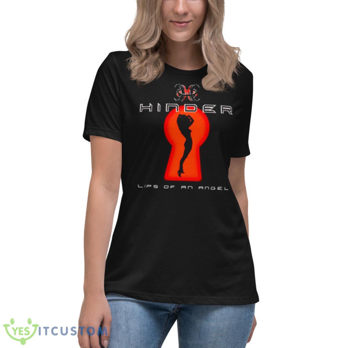 Hinder Better Than Me Shirt 6 Hinder Better Than Me Shirt - Women's Relaxed Short Sleeve Jersey Tee