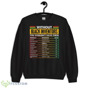 History Of Forgotten Black Inventors Black History Month Shirt 8 History Of Forgotten Black Inventors Black History Month Shirt - Unisex Crewneck Sweatshirt