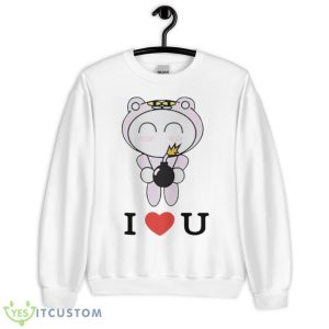 Hoovie Love Shirt - Unisex Heavy Blend Crewneck Sweatshirt