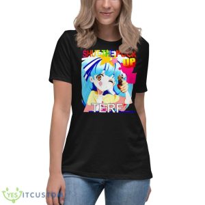 Hoshikawa Lily Shut The Fuck Up Terf Shirt - Women's Relaxed Short Sleeve Jersey Tee