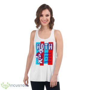 HOTH Coldest Planet In The Galaxy Shirt - Women's Flowy Racerback Tank