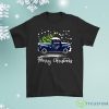 Houston Texans Car With Christmas Tree Merry Christmas Shirt Product Photo 1