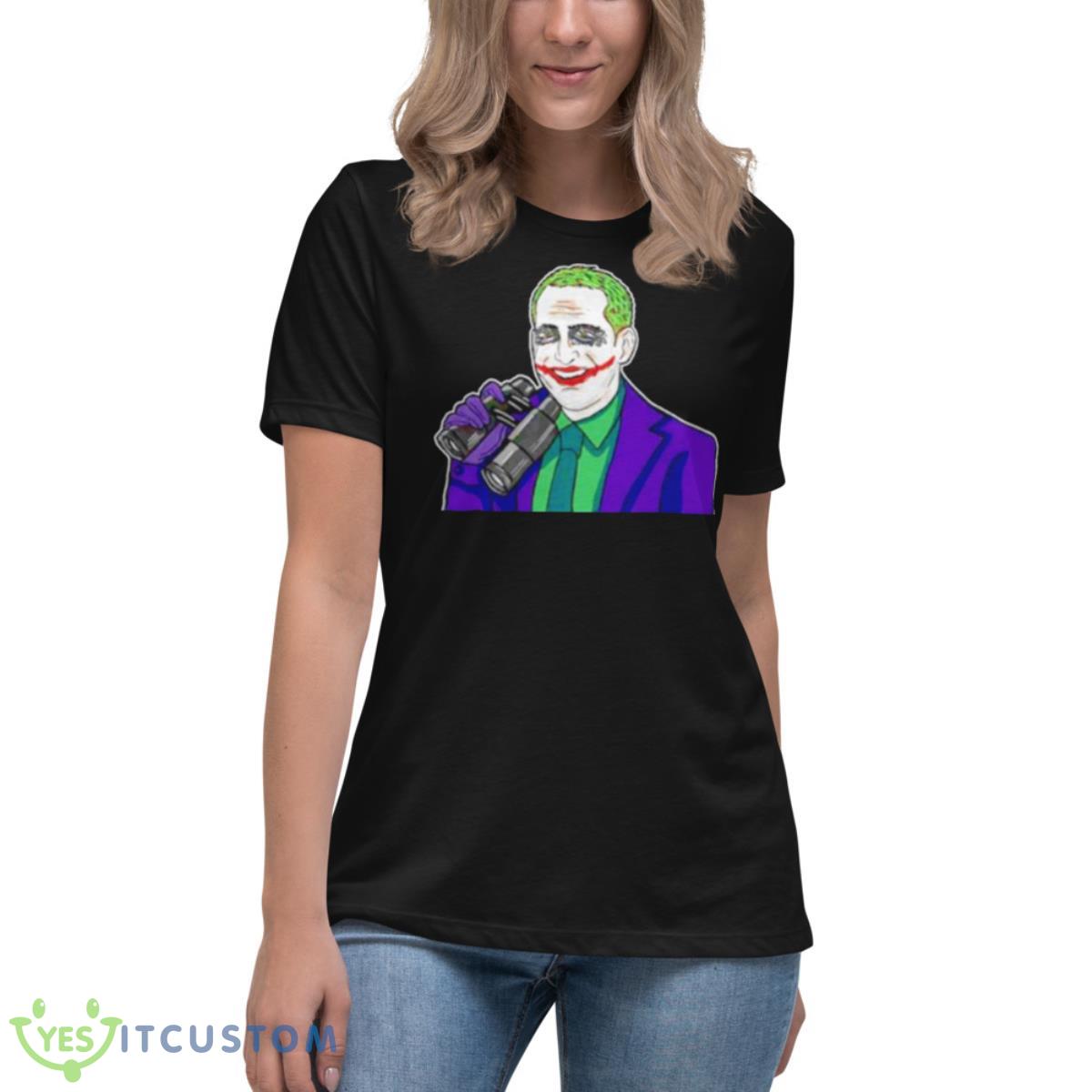 Howie Joker Shirt 6 Howie Joker Shirt - Women's Relaxed Short Sleeve Jersey Tee