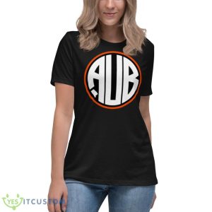 Hugh Freeze Wearing Aub Shirt - Women's Relaxed Short Sleeve Jersey Tee
