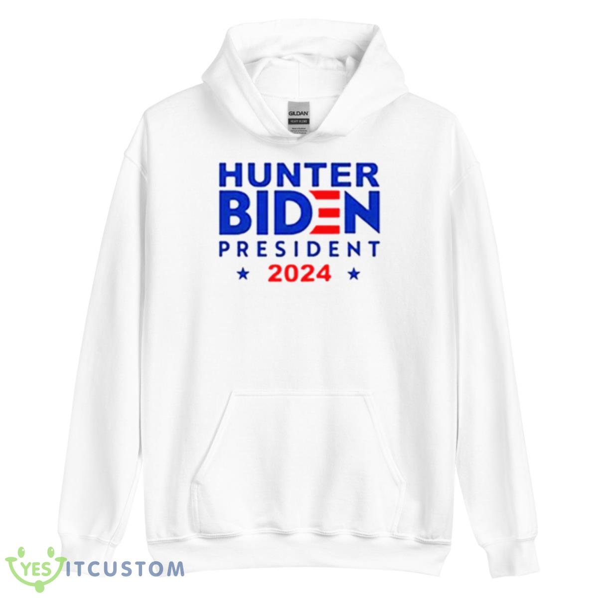 Hunter Biden President 2024 Shirt 11 Hunter Biden President 2024 Shirt - Unisex Heavy Blend Hooded Sweatshirt