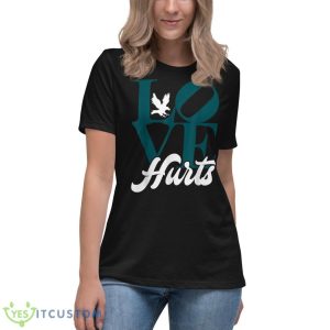 Hurts So Good Eagles Fan - Love Hurts Eagles Fan Vintage Shirt 11 Hurts So Good Eagles Fan - Love Hurts Eagles Fan Vintage Shirt - Women's Relaxed Short Sleeve Jersey Tee