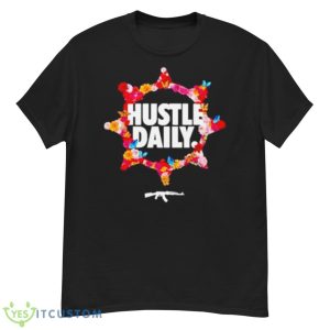 Hustle Daily Rose Circle Shirt - G500 Men’s Classic T-Shirt