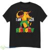 I Am Black History Kids Boys Men Black History Month Shirt Product Photo 1