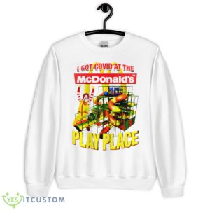 I Got COVID At The Play Palace Shirt - Unisex Heavy Blend Crewneck Sweatshirt
