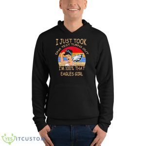 I Just Took DNA Test Turns Out I’m 100 That Eagles Girl Shirt 9 I Just Took DNA Test Turns Out I’m 100 That Eagles Girl Shirt - Unisex Fleece Pullover Hoodie