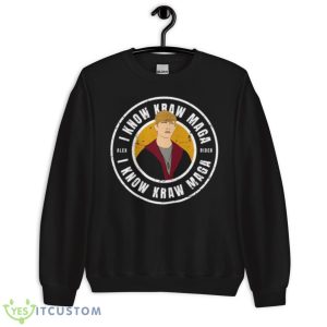 I Know Kraw Maga Alex Rider Otto FanarShirt - Unisex Crewneck Sweatshirt