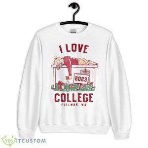 I Love College Wisconsin 2023 Shirt - Unisex Heavy Blend Crewneck Sweatshirt
