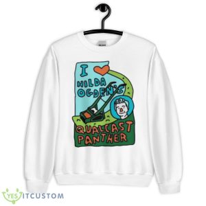 I Love Hilda Ogden’s Qualcast Panther Shirt - Unisex Heavy Blend Crewneck Sweatshirt