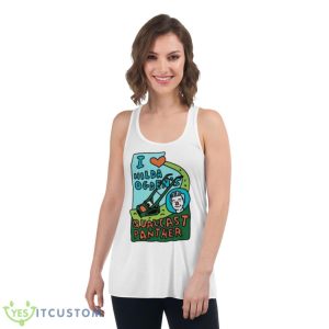 I Love Hilda Ogden’s Qualcast Panther Shirt - Women's Flowy Racerback Tank