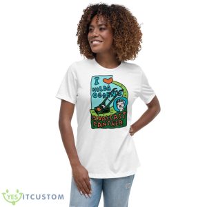 I Love Hilda Ogden’s Qualcast Panther Shirt - Women's Relaxed Short Sleeve Jersey Tee