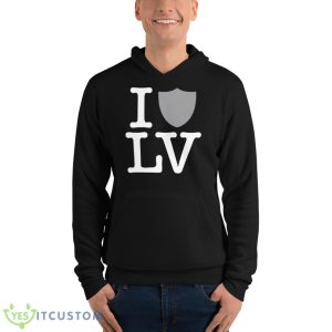 I Love LV Raider Shirt 9 I Love LV Raider Shirt - Unisex Fleece Pullover Hoodie