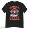 I May Live In Nevada But My Heart Is Always In The 49ers Kingdom Shirt - G500 Men’s Classic T-Shirt